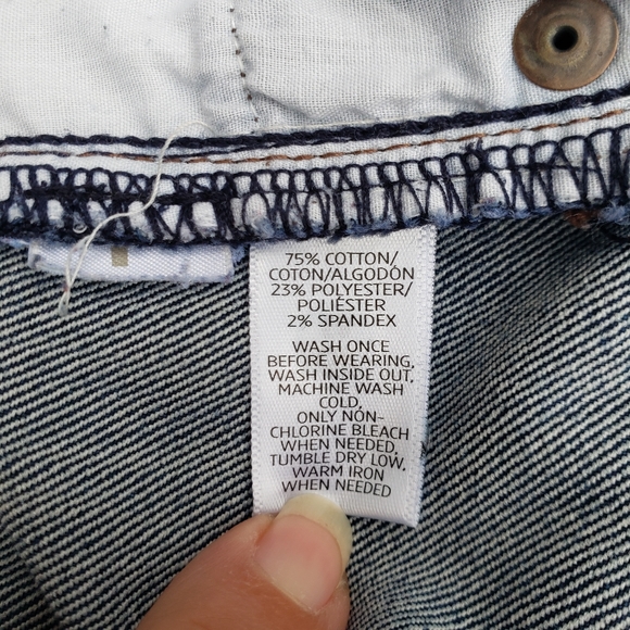 DL1961 Angle Mid Rise Skinny Ankle Frayed Edge Jeans - Size 29 - Picture 13 of 14